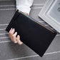 Stylish Slim Ladies' Long and Frosted Wallet Large Capacity Clutch Bag Zipper Zero Wallet Card Bag