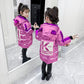 Hooded Girls Boys Winter Coat Long Sleeve Boys Winter Jacket WindProof Children Kids Winter Jacket