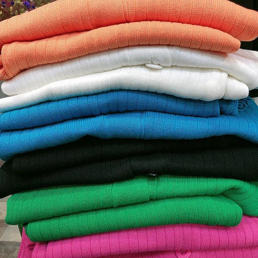 2PCS Women's Solid Color Suit Autumn and Winter Knitted V-neck Cardigan Jacket + Casual Straight Wide Leg Pants Two-piece Suit Loose Casual Sets