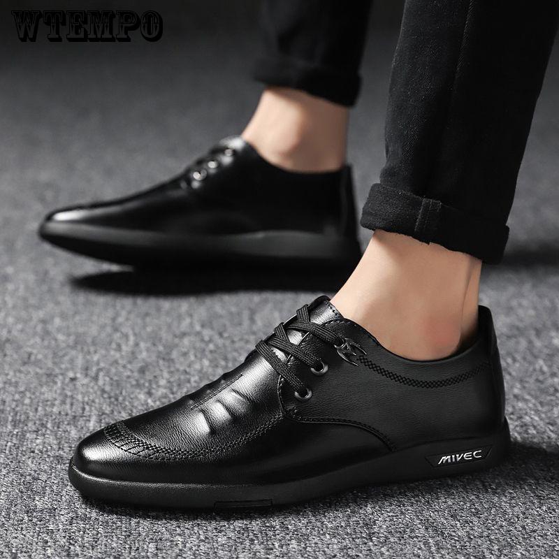 Casual Shoes Genuine Leather Flats Slip On High Quality Designer Shoes Men Sneakers Footwear