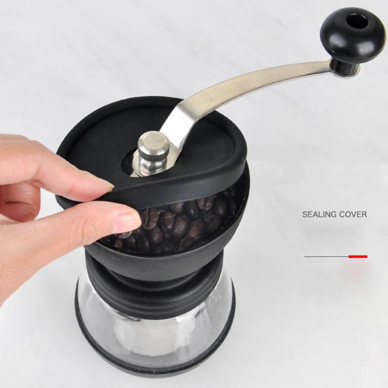 Hand Shaking Beans Household Coffee Beans Grinder Small Manual Coffee Machine Mill Can Be Washed