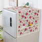 Cotton Linen Refrigerator Towel Dust Cover Refrigerator Hanging Bag Kitchen Storage Waterproof
