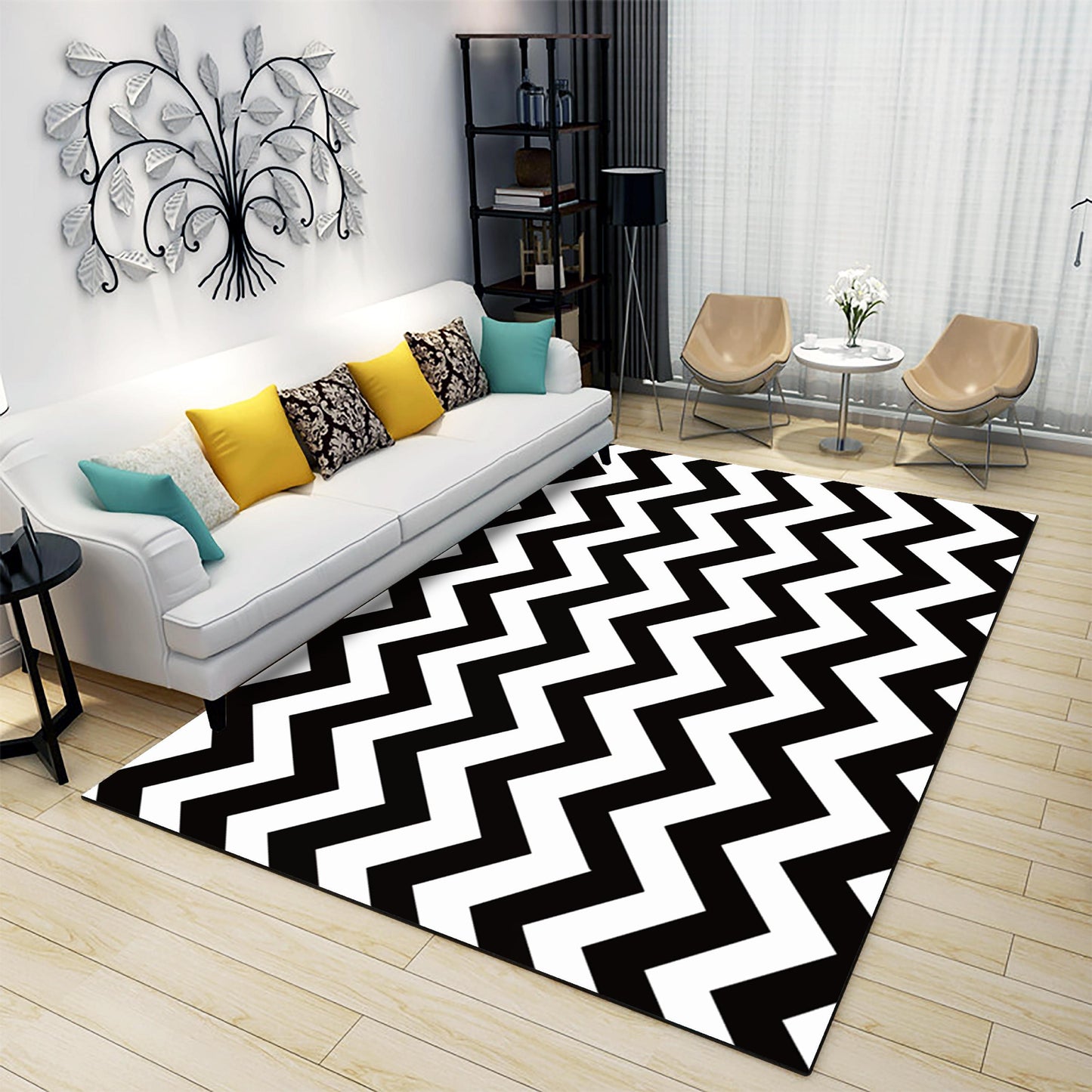 Abstract Art Paintings Pattern Carpets For Living Room Bedroom Soft Floor Protection Washable Mats