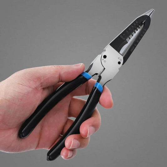Electrician Manual Wire Stripping Pliers 8 Inch Stripping Wire Stripping Pliers Special Tools for Cutting and Crimping Cutting Pliers