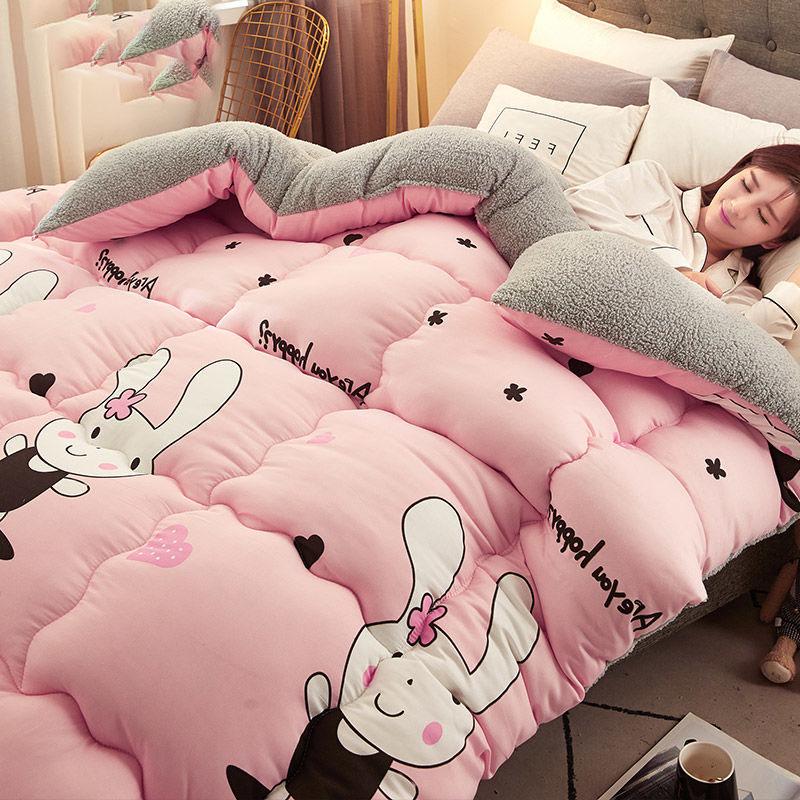 Winter Thick 5kg Lamb Velvet Quilt Spring and Autumn Single and Double Air Conditioning Quilt To Keep Warm In Winter