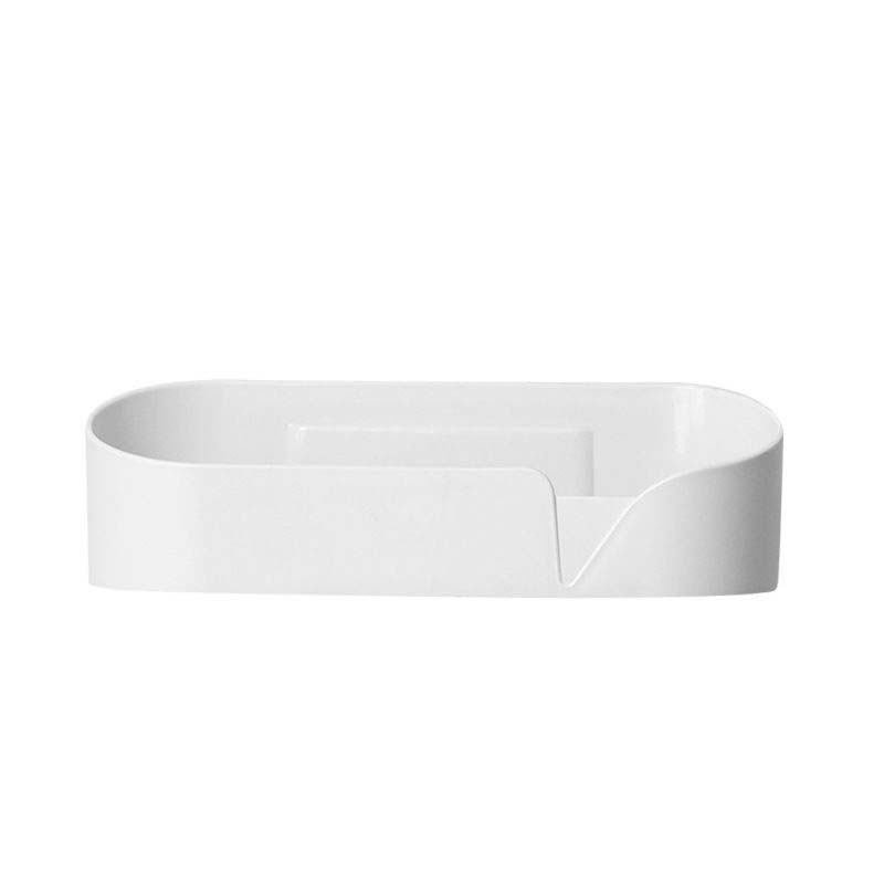 New Bathroom Shelf Adhesive Storage Rack Corner Holder Shower Gel Shampoo Organizer Basket Kitchen Bathroom Supplies Accessories