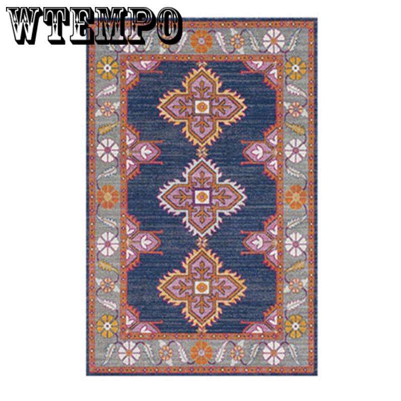 Bohemian Style Carpet Morocco Ethnic Carpets For Living Room Bedroom Rugs Home Carpet