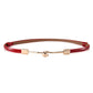 Women's Sweater Skirt Belt Girls Leather Cool Thin Belt Dress Waist Chain Ladies Decorative Belt
