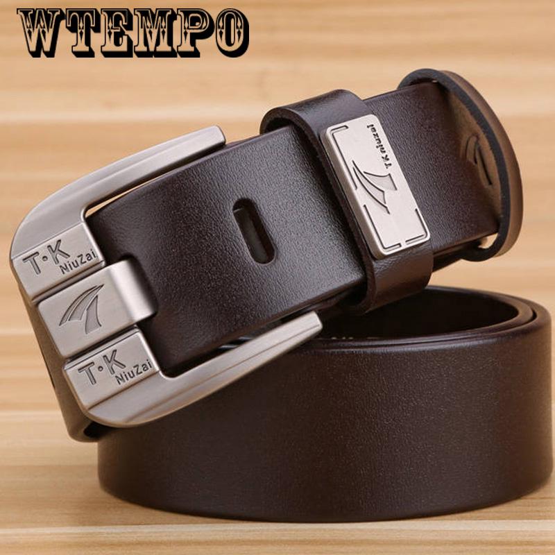 Fashion Brand Genuine Leather Belt For Jeans Leather Belt Men Belts Luxury Belt Straps