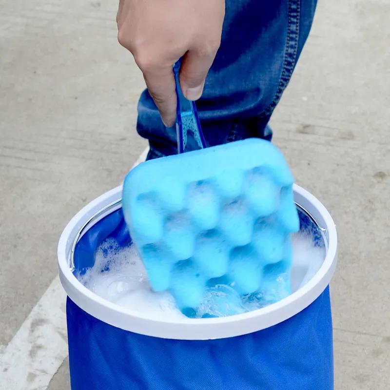 Car Wash Sponge Cleaning Brush High Car Sponge Density Does Not Hurt The Paint Car Cleaning Supplies Car Wash Brush