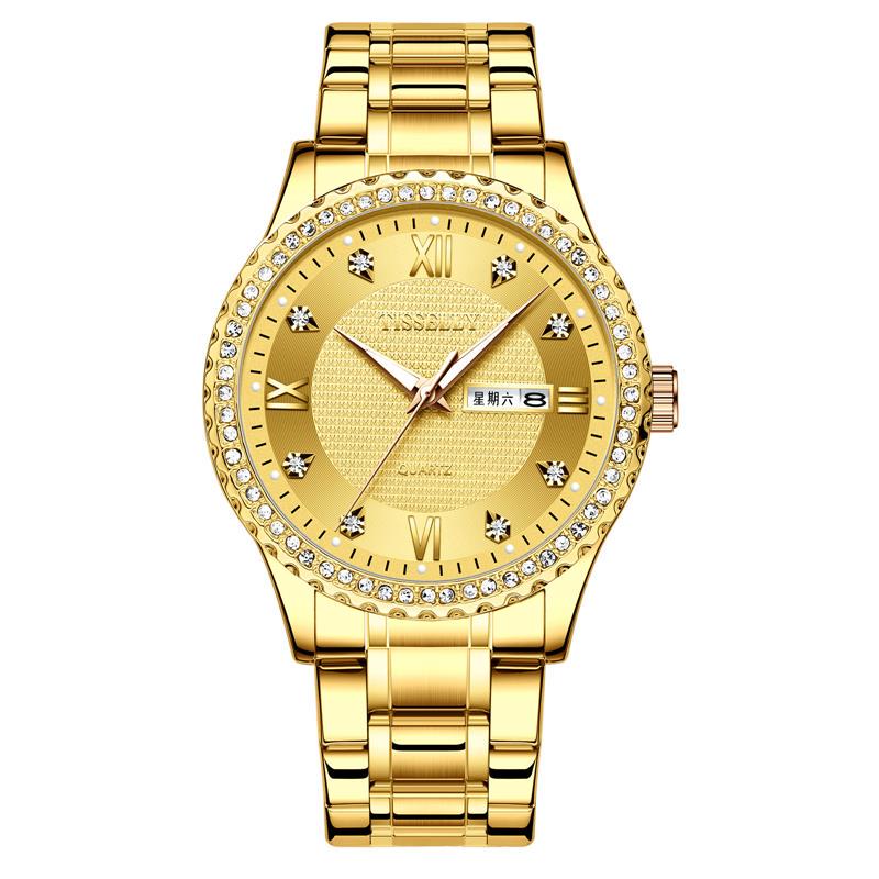 Waterproof Sports Men's Mechanical Watch Luminous Male Clock Men Business Steel Belt Watches