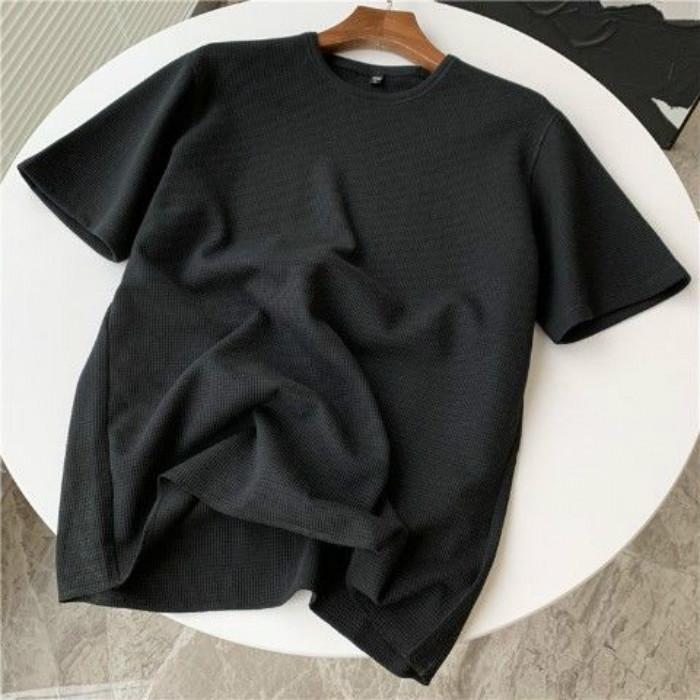 Summer Men's Casual Basic Fashion Short-sleeved T-shirt Men
