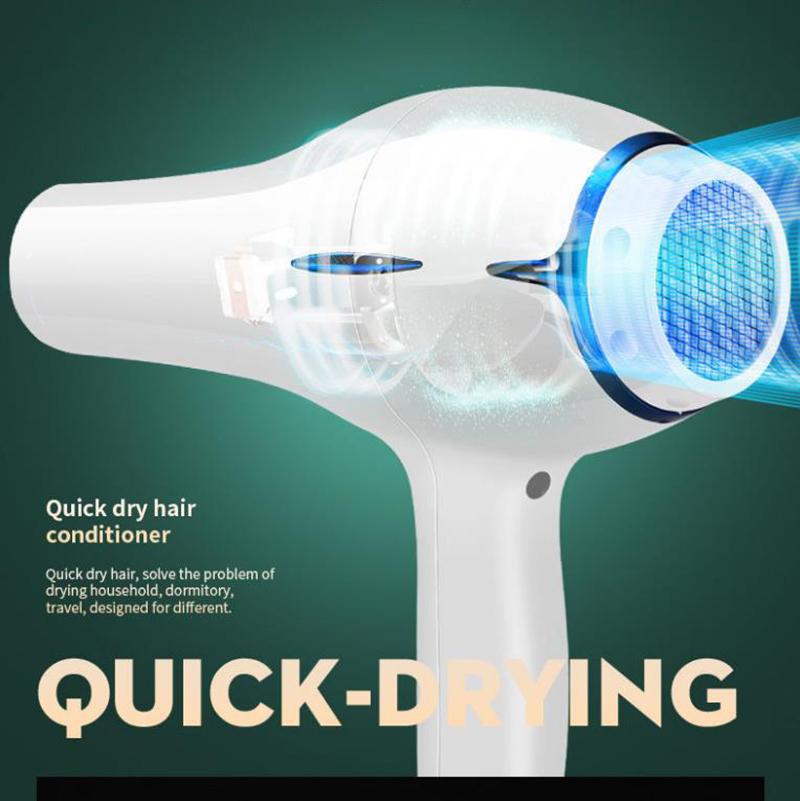 1200W Household High Power Hair Dryer Set Negative Ion Hair Care Hot/cold Hair Dryer Barber Equipment
