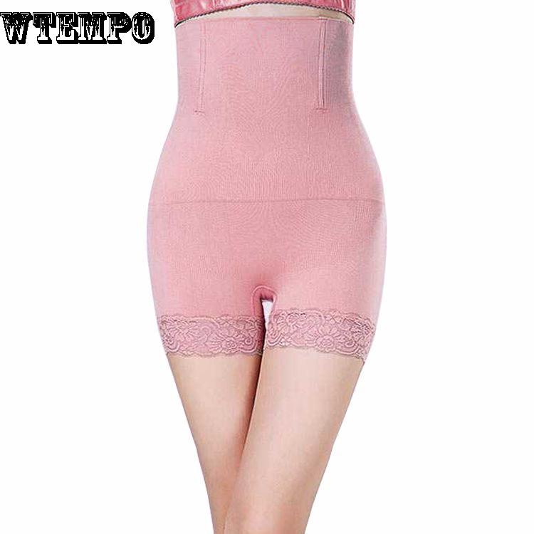 Slim Pants Body Underwear Postpartum No Trace Flat Angle Comfortable High Waist Body