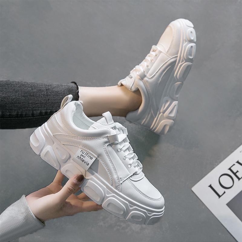 White Sneakers Women Shoes Chunky Sneakers Shoes Woman Tenis Feminino Breathable Mesh Dad Shoes