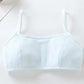 Student Girl Spaghetti Straps Training Bra Underwear Cute Cartoon Bralette Cute