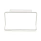 4Pcs Towel Rack Cabinet Door Back Type Single Rod Plastic Rag Rack Drawer Hanging Towel Bar Holder Racks