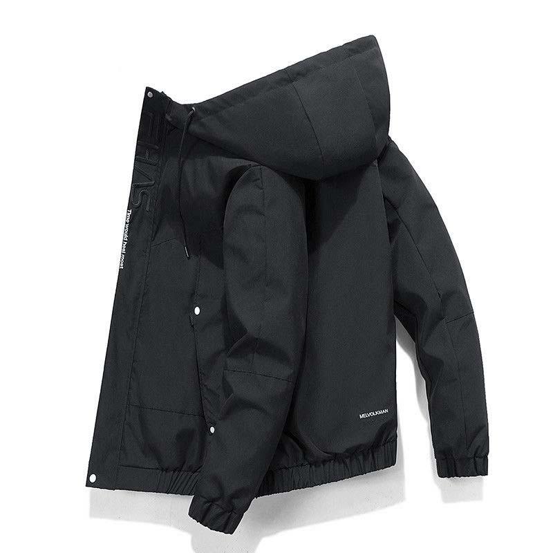 Men's Jacket Casual Handsome Jacket Spring New Hooded Jacket Trendy Young Men