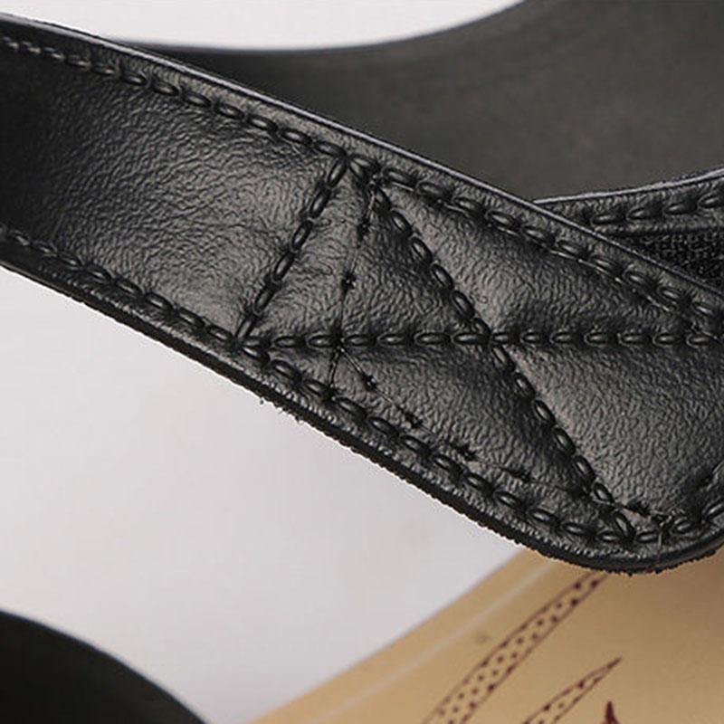 Women's Summer Sandals Flat Low Heel Non-slip Wear-resistant Sandals Outdoor