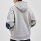 Hooded Men's Sweater Autumn and Winter 2021 New Loose Plus Velvet Trend Thickening Hoodie