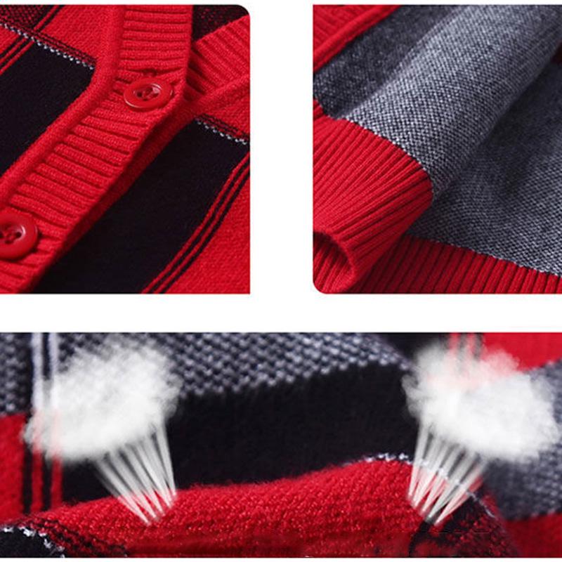 Little Girl Spring and Autumn Sweater Long-sleeved Slim Knit Cardigan Jacket Older Children's Clothing Fashion