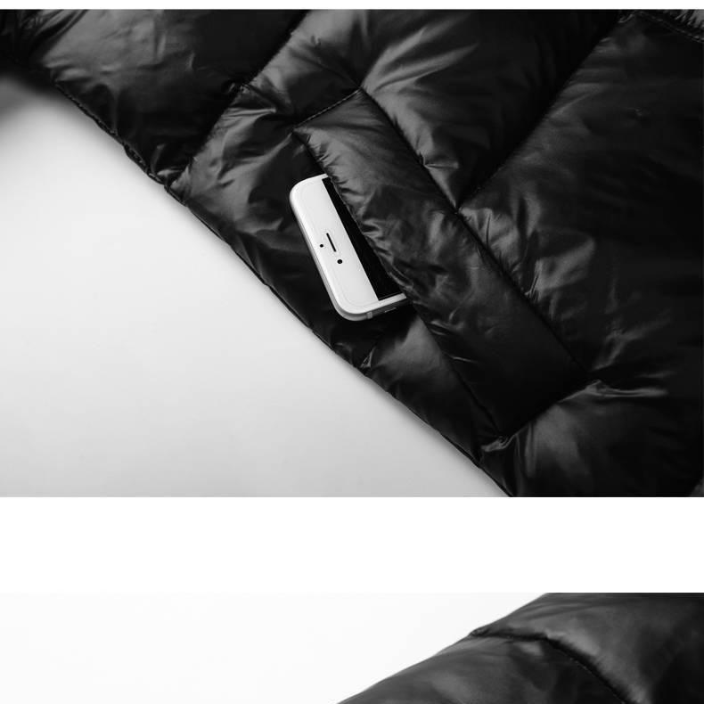 Down and Down Padded Winter Jacket Women's Mid-length Slim and Slim Over-the-knee Super Long Coat