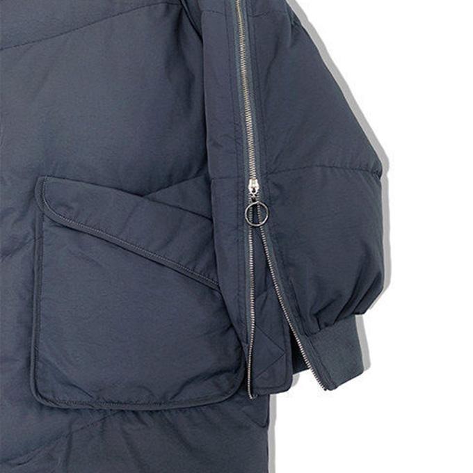 Fluffy Fur Collar Down Jacket Women's Long Winter Loose Padded Large Size Over The Knee Bread Jacket Loose Padded Jacket Winter Thick Warm Jacket