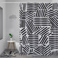 Shower Curtain 180*180 Perforated Free Bathroom Toilet Mold-proof Curtain Lattice Simple Shower Waterproof Partition Curtain Hanging Curtain