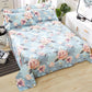 Home Textiles Cotton Fabric Good Breathability Easy To Wash Three-piece Foldable Bedding One-piece Bed Linen Two Pillowcases
