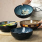 Large Bowl of Soup Bowl Noodle Bowl Nordic Creative Household Tableware Ceramic Bowl Large Rice Bowl Soup Pot