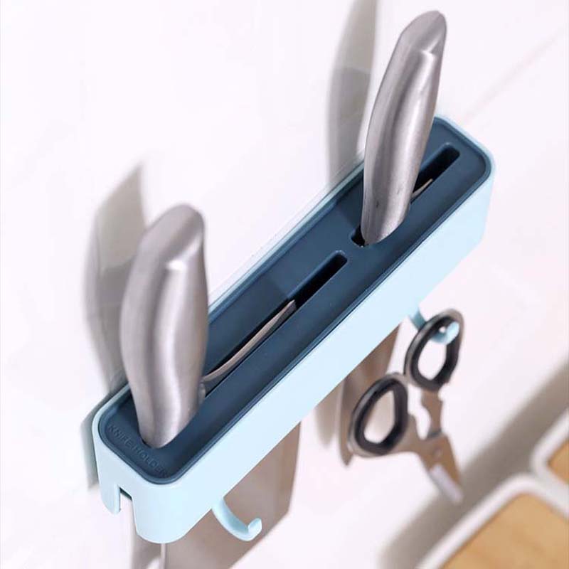 Wall-mounted Fruit Knife Storage Rack Multi-function Rack Kitchen Supplies Tool Storage Rack
