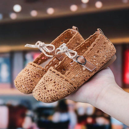 Baby Sandals Girls Soft Sole Cute Princess Summer Children's Non-slip Toddler Breathable Shoes