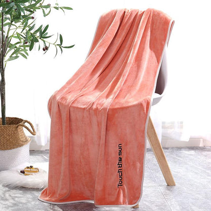 Increase The Absorbent Soft Bath Towels for Household Use Faster Than Cotton Bath Towels The Fabric Is Skin-friendly and Soft