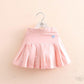Autumn Spring Summer Casual 3 4-8 10 12 Years Kids  School Solid Color Training Dance Skirt with Shorts Pleated Skirt for Baby Girl
