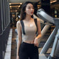Girls Fitness Bra Shockproof High Strength Sports Bra Running Anti-sag Stereotyped Yoga Vest Traceless Bra Exercise Vest