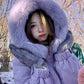 Good Quality Winter Cotton-padded Jacket Women's Mid-length Down Padded Jacket Thickened Warmth Over The Knee Large Fur Collar Padded Jacket