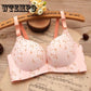 AB Cup Sexy Woman Young Girl  Bra French Romantic Gathered Bra Cute