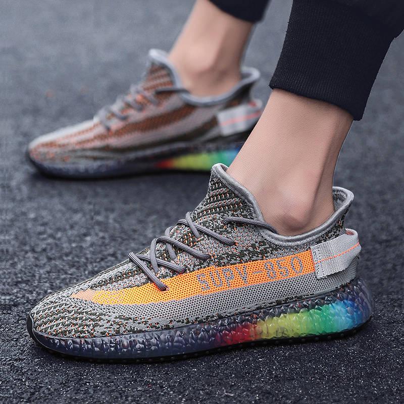 Men Sneakers Breathable Mesh Sneakers Men Casual Shoes Men Shoes Lace Up Men Sneakers Training Shoes