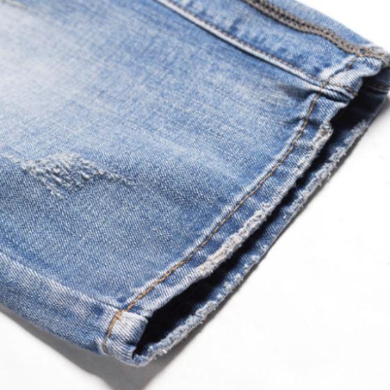 Korean Five-point Pants Women's Jeans Women Loose Summer Thin Section Pants High Waist Slim Straight Pants