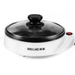 650W Barbecue Nonstick Pan Electric Bakeware Fried Steak Pan Flat Bottom Frying Pan Kitchen Supplies