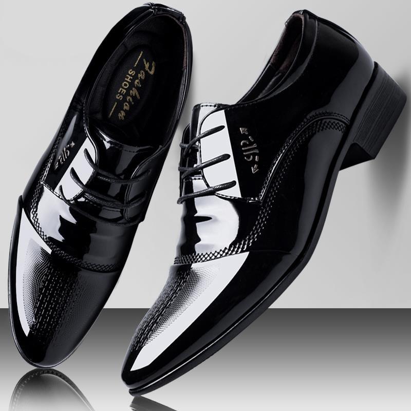 Tassel Business Formal Dress Men PU Leather Loafer Formal Dress Flats  Office Oxford Shoes for Men