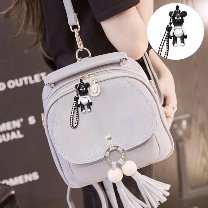 Ladies Fashion Trend Backpack Casual Backpack Three-purpose Female Bag Travel Small Bag