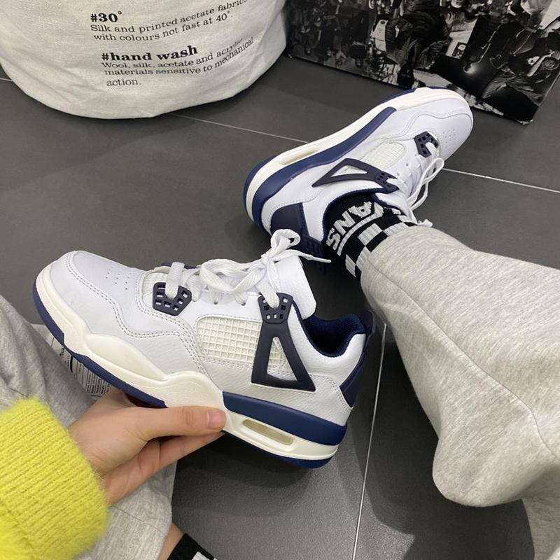 Daddy Shoes Female Spring Students Korean Version All-match White Shoes Casual High-top Sneakers