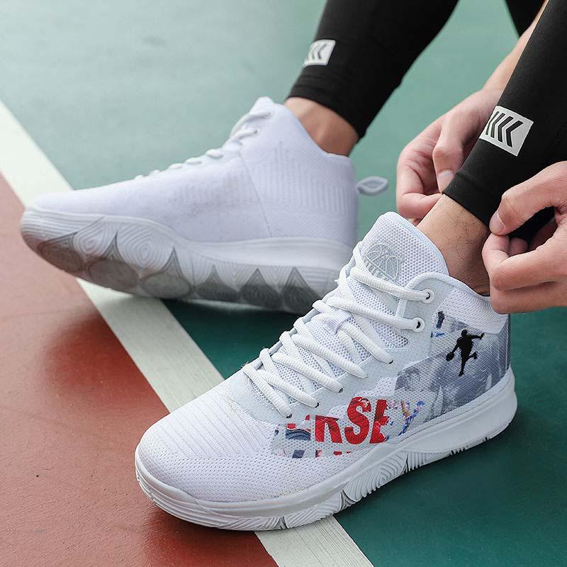 Size 35-45 Women High-top Sneakers Couples Basketball Shoes Men Non-slip Breathable Running Shoes