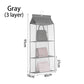 1Pcs Hanging Purse Closet Rack Bag Handbag Hanging Organizer Handbag Tote Bag 2/3/4 Pockets