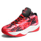 Size 36-45 Men Sneakers Graffiti Basketball Shoes Non-slip Lightweight Breathable Running Shoes