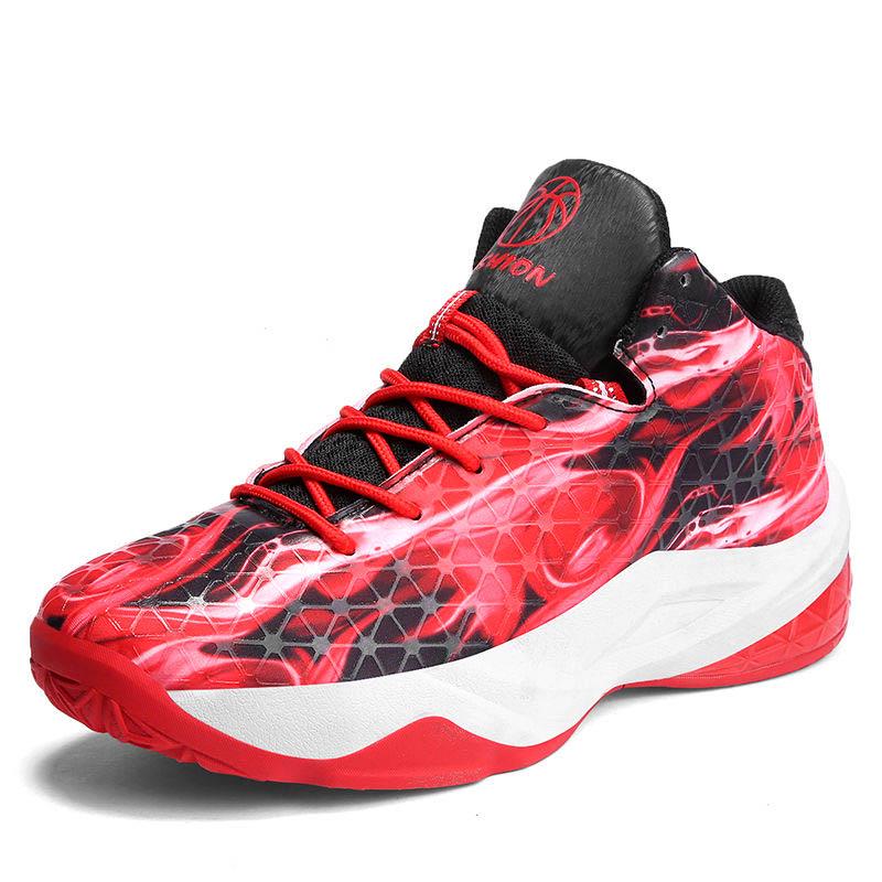 Size 36-45 Men Sneakers Graffiti Basketball Shoes Non-slip Lightweight Breathable Running Shoes