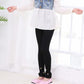 Girls' Leggings Spring and Autumn Thin Sectio Little Girl Trousers Lace Trousers Nine-point Trousers Small Feet Trousers Outer Wear