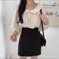 Skirts Womens Summer Girl's Solid Color Y2k A-line Skirt Female High Waist Black Skirt Slim Short Hip Mini Skirts