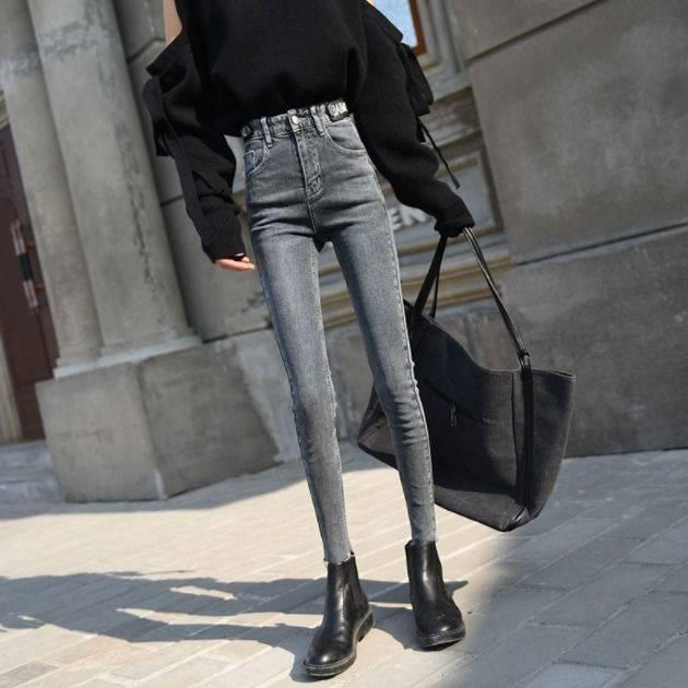 Jeans Female Denim Pants Womens Jeans Stretch Bottoms Skinny Pants for Women Trousers